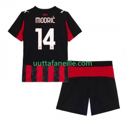 Jalkapallo Pelipaitoja AC Milan Modrić Luca 14 Lasten Kotipeliasu 2025-2026 Lyhythihainen