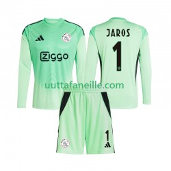 Jalkapallo Pelipaitoja AFC Ajax Vitezslav Jaros 1 Maalivahti Lasten Kotipeliasu 2025-2026 Pitkähihainen