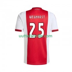 Jalkapallo Pelipaitoja AFC Ajax Wout Weghorst 25 Mies Kotipeliasu 2025-2026 Lyhythihainen