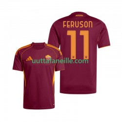 Jalkapallo Pelipaitoja AS Roma Evan Ferguson 11 Mies Kotipeliasu 2025-2026 Lyhythihainen