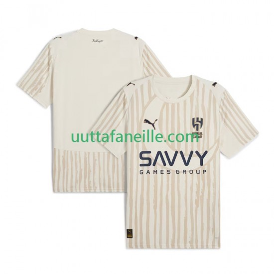 Jalkapallo Pelipaitoja Al Hilal CWC Mies Vieraspeliasu 2025-2026 Lyhythihainen