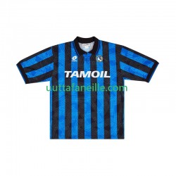 Jalkapallo Pelipaitoja Atalanta 1991 Retro Mies Kotipeliasu Lyhythihainen
