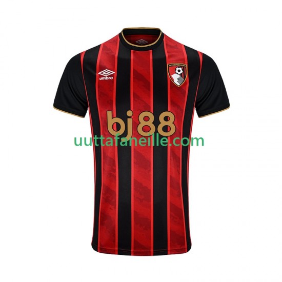 Jalkapallo Pelipaitoja BOURNEMOUTH Mies Kotipeliasu 2025-2026 Lyhythihainen