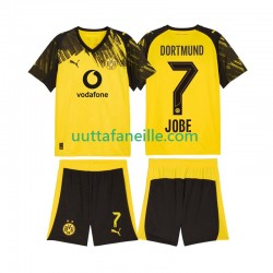 Jalkapallo Pelipaitoja Borussia Dortmund Jobe Bellingham 7 Lasten Kotipeliasu 2025-2026 Lyhythihainen
