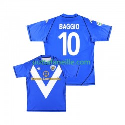 Jalkapallo Pelipaitoja Brescia Calcio Baggio 10 2003 Retro Mies Kotipeliasu 2004 Lyhythihainen