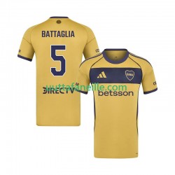 Jalkapallo Pelipaitoja CA Boca Juniors Rodrigo Battaglia 5 Mies Vieraspeliasu 2025-2026 Lyhythihainen
