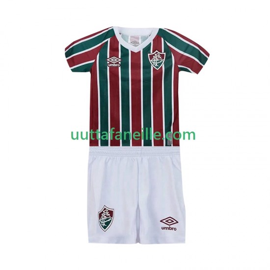 Jalkapallo Pelipaitoja Fluminense Lasten Kotipeliasu 2025-2026 Lyhythihainen