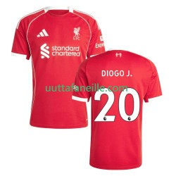 Jalkapallo Pelipaitoja Liverpool Diogo Jota 20 Mies Kotipeliasu 2025-2026 Lyhythihainen