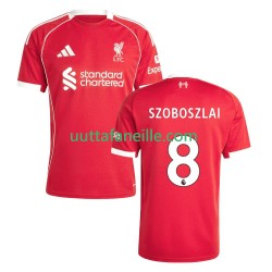 Jalkapallo Pelipaitoja Liverpool Dominik Szoboszlai 8 Mies Kotipeliasu 2025-2026 Lyhythihainen