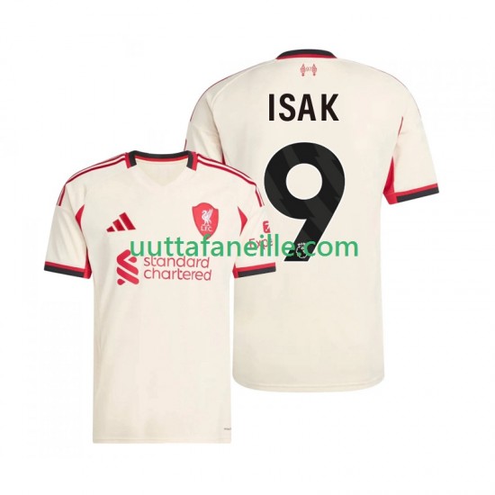 Jalkapallo Pelipaitoja Liverpool ISAK 9 Mies Vieraspeliasu 2025-2026 Lyhythihainen