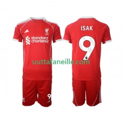 Jalkapallo Pelipaitoja Liverpool ISAK 9 Lasten Kotipeliasu 2025-2026 Lyhythihainen