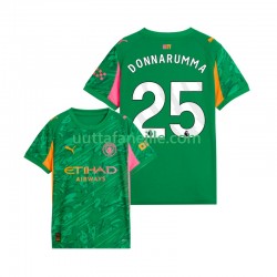 Jalkapallo Pelipaitoja Manchester City Gianluigi Donnarumma 25 Maalivahti Mies Kotipeliasu 2025-2026 Lyhythihainen