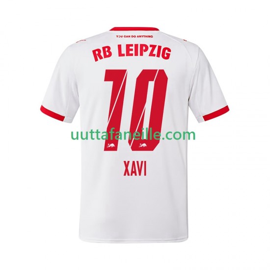 Jalkapallo Pelipaitoja RB Leipzig Xavi Simons 10 Mies Kotipeliasu 2025-2026 Lyhythihainen