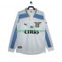 Jalkapallo Pelipaitoja SS Lazio 2000 Retro Mies Vieraspeliasu 1999 Pitkähihainen