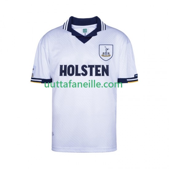 Jalkapallo Pelipaitoja Tottenham Hotspur Retro Mies Kotipeliasu 1994 Lyhythihainen