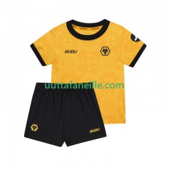 Jalkapallo Pelipaitoja Wolverhampton Wanderers Lasten Kotipeliasu 2025-2026 Lyhythihainen
