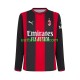 Jalkapallo Pelipaitoja AC Milan Mies Kotipeliasu 2026-2027 Pitkähihainen