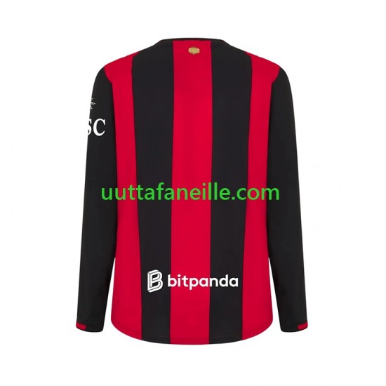 Jalkapallo Pelipaitoja AC Milan Mies Kotipeliasu 2026-2027 Pitkähihainen