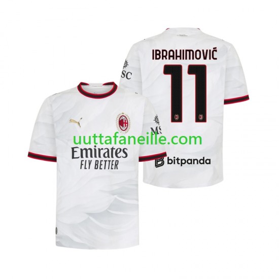 Jalkapallo Pelipaitoja AC Milan Ibrahimović 11 Mies Vieraspeliasu 2026-2027 Lyhythihainen