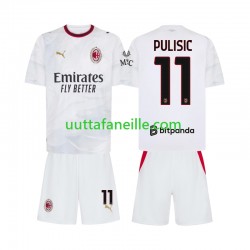 Jalkapallo Pelipaitoja AC Milan Pulisic 11 Lasten Vieraspeliasu 2026-2027 Lyhythihainen