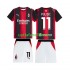 Jalkapallo Pelipaitoja AC Milan Pulisic 11 Lasten Kotipeliasu 2026-2027 Lyhythihainen