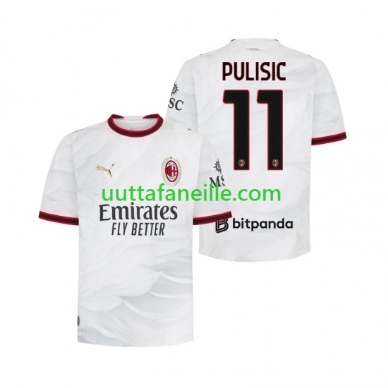 Jalkapallo Pelipaitoja AC Milan Pulisic 11 Mies Vieraspeliasu 2026-2027 Lyhythihainen