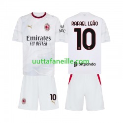 Jalkapallo Pelipaitoja AC Milan Rafael Leao 10 Lasten Vieraspeliasu 2026-2027 Lyhythihainen