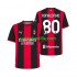Jalkapallo Pelipaitoja AC Milan Ronaldinho 80 Mies Kotipeliasu 2026-2027 Lyhythihainen