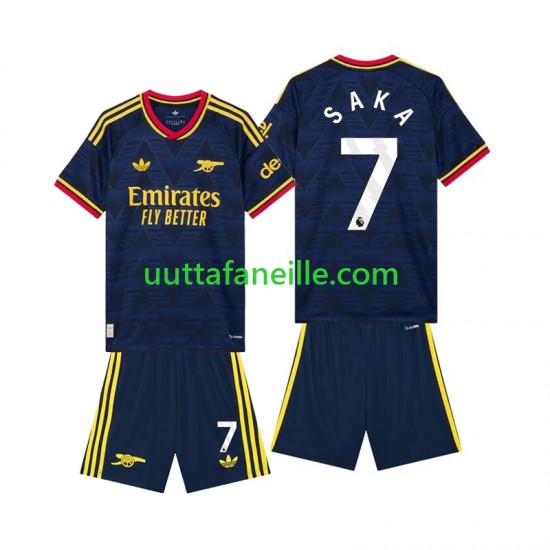 Jalkapallo Pelipaitoja Arsenal Bukayo Saka 7 Lasten Vieraspeliasu 2026-2027 Lyhythihainen