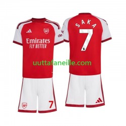 Jalkapallo Pelipaitoja Arsenal Bukayo Saka 7 Lasten Kotipeliasu 2026-2027 Lyhythihainen