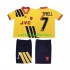 Jalkapallo Pelipaitoja Arsenal CAMPBELL 7 1993 Retro Lasten Vieraspeliasu 1994 Lyhythihainen