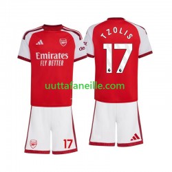 Jalkapallo Pelipaitoja Arsenal Christos Tzolis 17 Lasten Kotipeliasu 2026-2027 Lyhythihainen