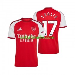 Jalkapallo Pelipaitoja Arsenal Christos Tzolis 17 Mies Kotipeliasu 2026-2027 Lyhythihainen