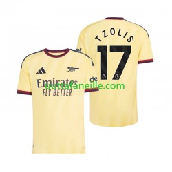 Jalkapallo Pelipaitoja Arsenal Christos Tzolis 17 Mies Kolmas peliasu 2026-2027 Lyhythihainen