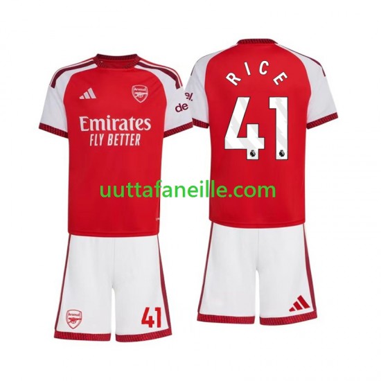 Jalkapallo Pelipaitoja Arsenal Declan Rice 41 Lasten Kotipeliasu 2026-2027 Lyhythihainen