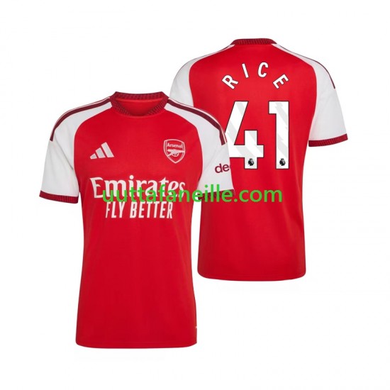 Jalkapallo Pelipaitoja Arsenal Declan Rice 41 Mies Kotipeliasu 2026-2027 Lyhythihainen