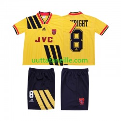 Jalkapallo Pelipaitoja Arsenal WRIGHT 8 1993 Retro Lasten Vieraspeliasu 1994 Lyhythihainen