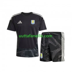 Jalkapallo Pelipaitoja Aston Villa Maalivahti Lasten Vieraspeliasu 2026-2027 Lyhythihainen