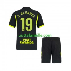 Jalkapallo Pelipaitoja Atlético Madrid Julian Alvarez 19 Lasten Vieraspeliasu 2026-2027 Lyhythihainen