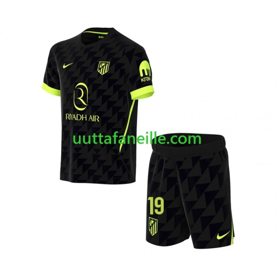 Jalkapallo Pelipaitoja Atlético Madrid Julian Alvarez 19 Lasten Vieraspeliasu 2026-2027 Lyhythihainen