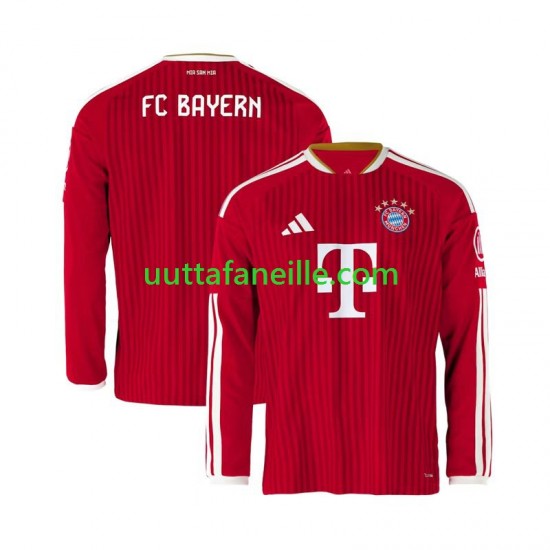 Jalkapallo Pelipaitoja FC Bayern München Mies Kotipeliasu 2026-2027 Pitkähihainen