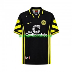 Jalkapallo Pelipaitoja Borussia Dortmund 1996 Retro Mies Vieraspeliasu Lyhythihainen
