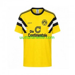 Jalkapallo Pelipaitoja Borussia Dortmund 1989 Retro Mies Kotipeliasu Lyhythihainen