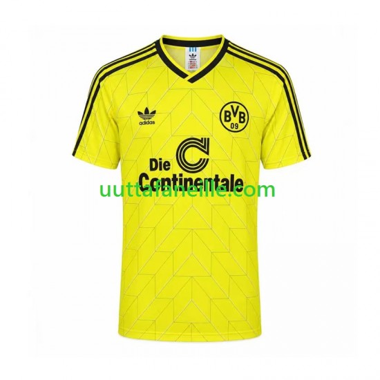 Jalkapallo Pelipaitoja Borussia Dortmund Retro Mies Kotipeliasu 1998 Lyhythihainen