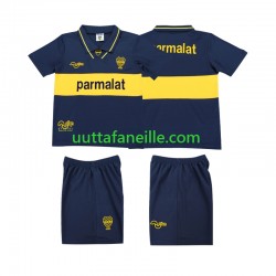 Jalkapallo Pelipaitoja CA Boca Juniors 1993 1995 Retro Lasten Kotipeliasu Lyhythihainen