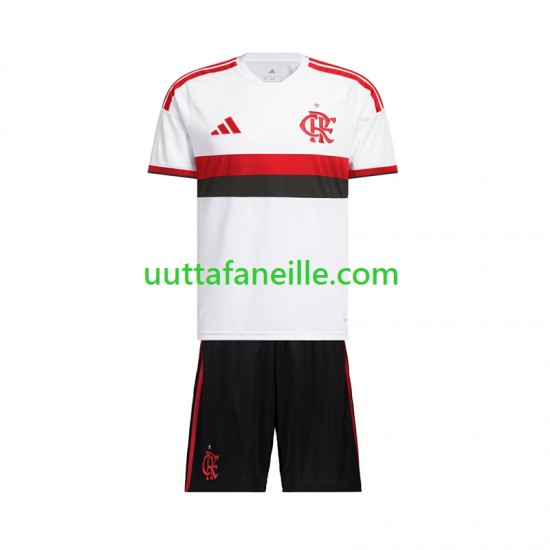 Jalkapallo Pelipaitoja CR Flamengo Lasten Vieraspeliasu 2026-2027 Lyhythihainen