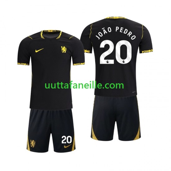 Jalkapallo Pelipaitoja Chlesea Joao Pedro 20 Lasten Vieraspeliasu 2026-2027 Lyhythihainen