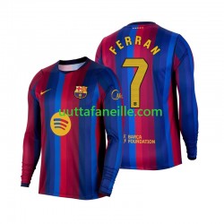 Jalkapallo Pelipaitoja FC Barcelona Ferran Torres 7 Mies Kotipeliasu 2026-2027 Pitkähihainen