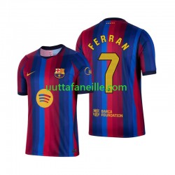 Jalkapallo Pelipaitoja FC Barcelona Ferran Torres 7 Mies Kotipeliasu 2026-2027 Lyhythihainen