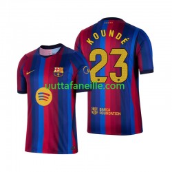 Jalkapallo Pelipaitoja FC Barcelona Jules Kounde 23 Mies Kotipeliasu 2026-2027 Lyhythihainen